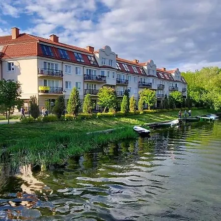 Ferienwohnung Nadjeziorna Graphite Ełk Exterior foto