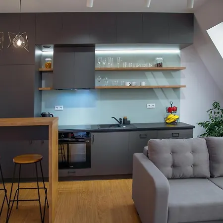 Ferienwohnung Nadjeziorna Graphite Ełk Exterior foto